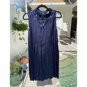 Marc by Marc Jacobs Pleated Damask Pattern Dress